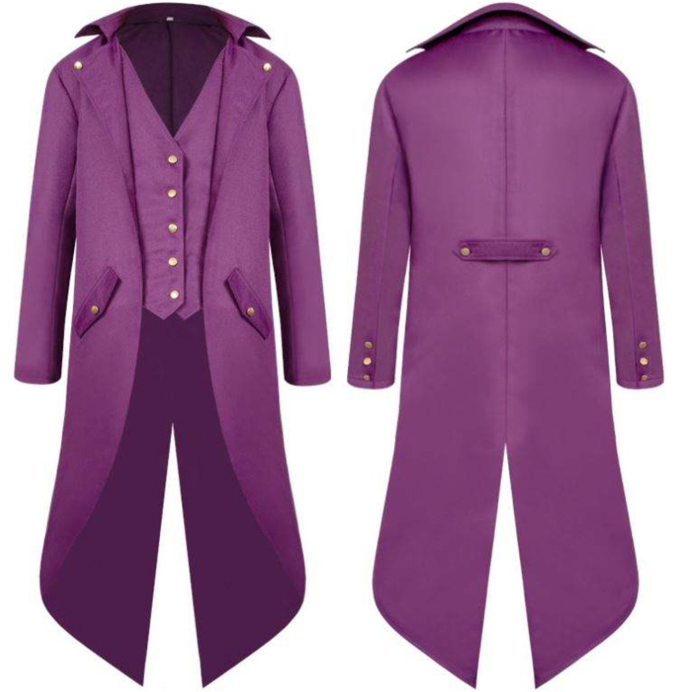 Men's Medieval Vintage Tailcoat